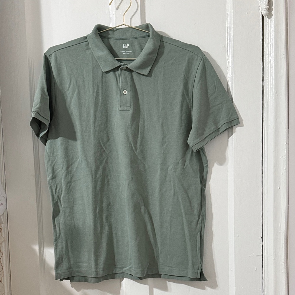 GAP Men's Sage Polo Shirt